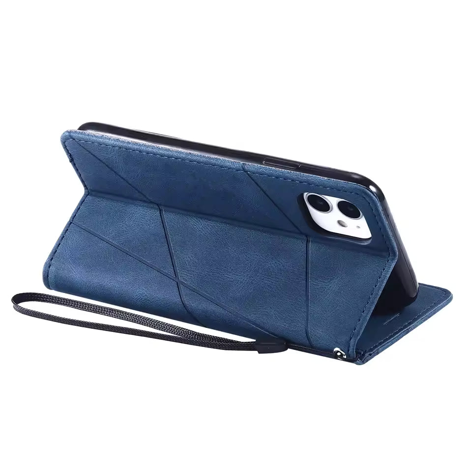 SUPERB Flip Case Two-Colored for Samsung - Blue