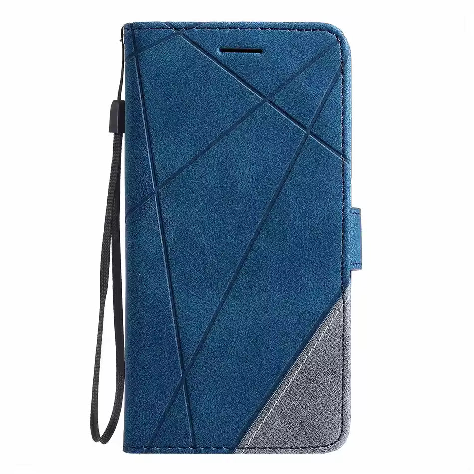 SUPERB Flip Case Two-Colored for Samsung - Blue